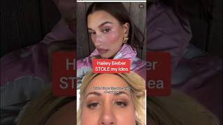 Hailey Bieber STOLE my IDEA 😩 rhode haileybieber makeup [upl. by Dane201]