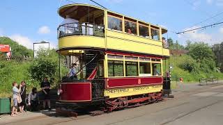 A lovely quiet day at the Crich Tramway village on 260624 [upl. by Kenny]