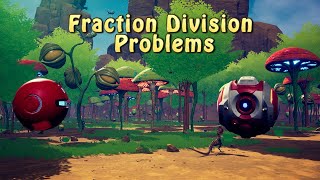 Fraction and Division Problems  5th Grade Mage Math Video New Version [upl. by Aicilehp]