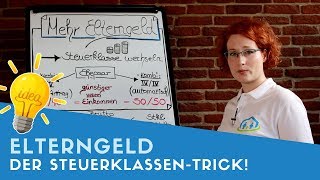 ▶ Mehr Elterngeld durch SteuerklassenTrick vor Elterngeldreform [upl. by Cornie]