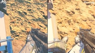 Call Of Duty Black Ops 3 Pc Low Vs PS3 Graphics Comparison [upl. by Kynthia]