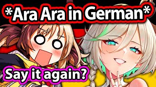 Cecilias German Ara Ara Was Unexpected for Gigi 【Hololive】 [upl. by Ytitsahc]