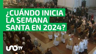 Semana Santa 2024 fechas cuándo inicia y significado de Jueves y Viernes Santo [upl. by Bolitho]