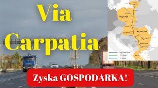 Trasa Via Carpatia  Droga Połączy Północ z Południem Europy Polska Gospodarka Skorzysta [upl. by Silvers41]