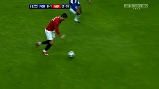 Cristiano Ronaldo Puskas Goal vs FC Porto UCL 15042009 HD [upl. by Lenej]