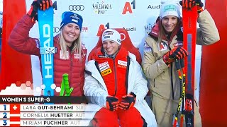 FIS Alpine Ski World Cup  Womens Super G 2  AltenmarktZauchensee AUT  2024 [upl. by Yatnahc]