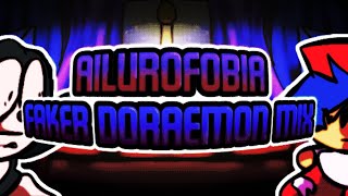 FNFAILUROFOBIAFAKER DORAEMON MIX [upl. by Juieta]