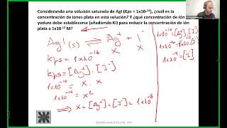 Formación de ppdos  ejercicios Kps y volumétria de ppdos [upl. by Koser]