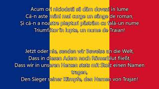 Die Rumänische Nationalhymne Lyrics in Deutscher Übersetzung [upl. by Olivette]