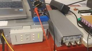 APC server UPS convert to 18650 7s Hyperterminal change float voltage [upl. by Tadeas374]