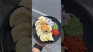 Ye wale momos he India ke famous 😋😋 Aapko Kaise lage 😀 streetfood shorts momos [upl. by Tavia665]