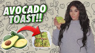 How To Make Delicious Avocado Toast  Healthy lifestyle with Victoria [upl. by Ingar495]