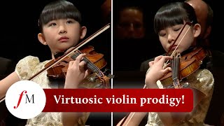 Violin prodigy Chloe Chua plays virtuosic Vivaldi at Menuhin final  Classic FM [upl. by Lamori]