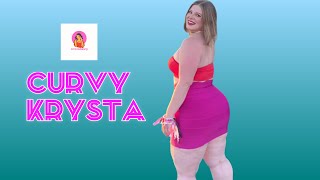 Krysta Alexis 🇺🇸 Curvy Plus Size Fashion Model  Brand Ambassador  LifestyleWiki Biography Facts [upl. by Symon]