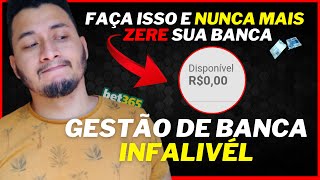 Gerenciamento de banca bet365 Faça essa Gestão de banca e nunca mais perca seu capital [upl. by Capello738]