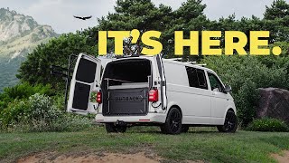 The NEW Outback Explorer Van Conversion Kit Just Launched  Volkswagen Transporter T5  T6 Demo [upl. by Nochur]