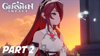 Windblume Festival Part 2 Walkthrough Gameplay Japanese Dub  Genshin Impact 14 [upl. by Tirreg]