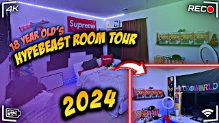 18 YEAR OLDS HYPEBEAST ROOM TOUR  2024 EDITION🔥 [upl. by Adohr]