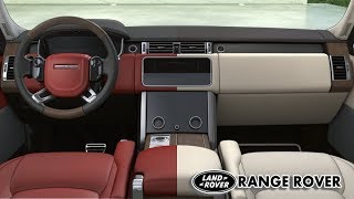 2018 range rover autobiography Interior  Color Options [upl. by Anairam]