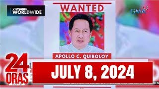 24 Oras Express July 8 2024 HD [upl. by Rhodes]