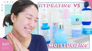 💧Top Serums amp Moisturizers for Dry and Dehydrated Skin 💧Hydrating vs Moisturizing [upl. by Rue]