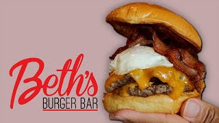 Trying the BEST Burger In Our City  Beths Burger Bar [upl. by Cohlier]