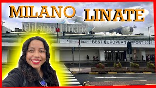 MILANO LINATE ✈  Aeropuerto de Milán Italia 🇮🇹  Instalaciones y transporte 2023  VAMONOS GL🛫 [upl. by Calabresi833]