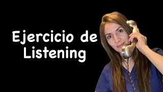 LISTENING en inglés [upl. by Luelle]