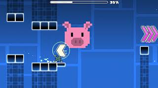 Pixel pig  geometry dash [upl. by Snyder]