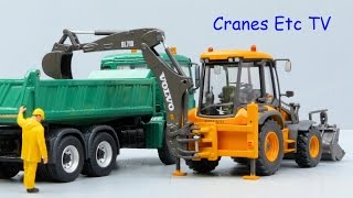 Motorart Volvo BL71B Backhoe Loader by Cranes Etc TV [upl. by Nadual686]