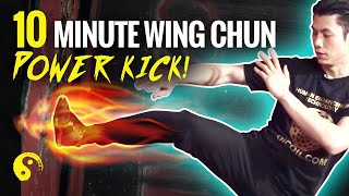 10 Minute Wing Chun Workout Leg Exercises amp Kicking Techniques [upl. by Nilloc135]