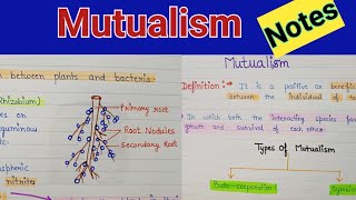 Mutualism  Mutualism class 12  Mutualism in ecosystem  Mutualism ecology [upl. by Ahsyak]