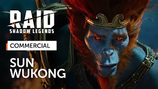 RAID Shadow Legends  Enter Sun Wukong Official Commercial [upl. by Sucramd]