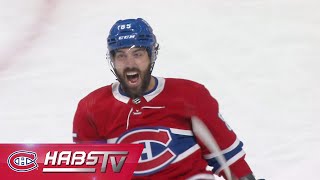 Mathieu Perreault scores hat trick gets incredible ovation [upl. by Lemay]