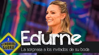 Edurne confiesa que simuló el secuestro de sus invitados en su boda  El Hormiguero [upl. by Zipnick233]