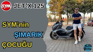 SYM JETX 125 İNCELEME  SYMnin Şımarık Çocuğu [upl. by Nyrual]