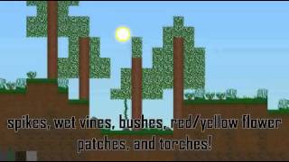 Mine Blocks 2 alpha 07  Infinite World Generator [upl. by Ahsiri393]