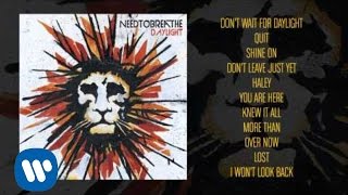 NEEDTOBREATHE  quotKnew It Allquot Official Audio [upl. by Ladnek933]