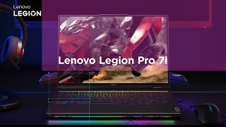 Lenovo Legion Pro 7i – Crush Your Competition [upl. by Jamnes]