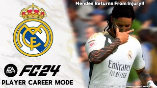 Mendes Returns From Injury With A Bang  EAFC 24 Player Career Mode Episode 72 [upl. by Sofie762]