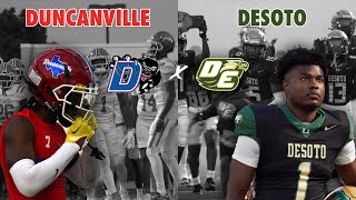 1 Duncanville vs 4 Desoto NATIONALLY RANKED GAME OF THE YEAR 2024 Texas High School Football [upl. by Hgielak]