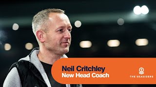 New Head Coach  Neil Critchley on Blackpool Appointment [upl. by Ahsat]