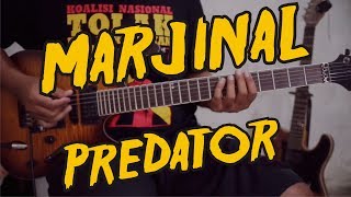 MARJINAL  PREDATOR Chord gitar kunci lirik tutorial lesson belajar [upl. by Anelaf]