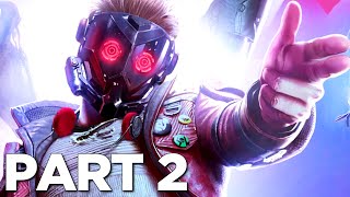 GUARDIANS OF THE GALAXY PS5 Walkthrough Gameplay Part 2  STARLORD FULL GAME [upl. by Dviad]