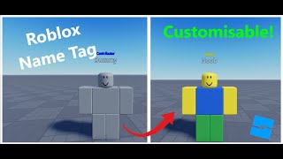 Free Name Tag  Roblox Studio [upl. by Esnahc355]