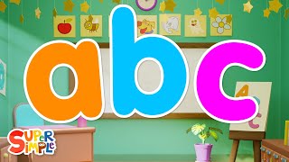 The Alphabet Song  Lower Case Letters  Learn your letters [upl. by Adnama]