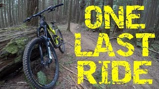 Last Ride on my Norco Range c7 1 2016 [upl. by Gaylord855]