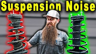 How To Fix a Noisy Suspension  Noise over Bumps [upl. by Aissac924]