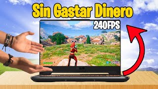 OPTIMIZA tu LAPTOP para JUEGOS SIN GASTAR DINERO  100 FPS [upl. by Lorolla]