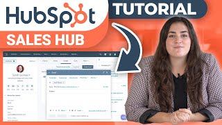 HubSpot Sales Hub  How To Use It  Tutorial for Beginners [upl. by Quincey]